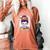 Witchy Teacher Halloween Messy Bun Teacher Bleached Women's Comfort Colors T-Shirt Yam