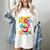 100th Day Of School Teachers Kids Child Happy 100 Days Women's Comfort Colors T-Shirt Ivory