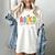 4th Grade Rocks ABCD Back To School Rock Teachers Women's Comfort Colors T-Shirt Ivory