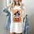Boston Terrier Costume On Pumpkin Halloween Boston Terrier Women's Comfort Colors T-Shirt Ivory