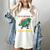 Childcare Providersaurus Daycare Teachers Women's Comfort Colors T-Shirt Ivory Childcare Providersaurus Daycare Teachers Women's Comfort Colors T-Shirt Ivory