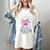 Cute Ghost Book Reading Halloween Teacher Top Girls Women Women's Comfort Colors T-Shirt Ivory