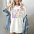 In My Daycare Era Groovy Teacher Daycare First Day Of School Women's Comfort Colors T-Shirt Ivory In My Daycare Era Groovy Teacher Daycare First Day Of School Women's Comfort Colors T-Shirt Ivory