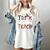 Fall Holiday Themed Thanksgiving Halloween Teacher Trick Or Women's Comfort Colors T-Shirt Ivory
