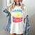 Grade 3 Super Squad Superhero Teacher Team Men Women Girls Kids Women's Comfort Colors T-Shirt Ivory