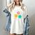 Groovy Happy To See Your Face Teacher School Appreciation Women's Comfort Colors T-Shirt Ivory Groovy Happy To See Your Face Teacher School Appreciation Women's Comfort Colors T-Shirt Ivory