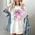 Groovy Teacher Cute Coquette Bow Flower Retro Back To School Women's Comfort Colors T-Shirt Ivory