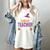 Halloween Teachers This Is My Tired Teacher Costume Women's Comfort Colors T-Shirt Ivory