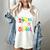 Happy 100th Day Of School 100 Days Of School Teacher Student Women's Comfort Colors T-Shirt Ivory Happy 100th Day Of School 100 Days Of School Teacher Student Women's Comfort Colors T-Shirt Ivory