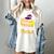 Hocus Pocus Everybody Focus Halloween Teacher Men Women Kids Women's Comfort Colors T-Shirt Ivory