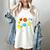Kids Solar Systems Cute Planets Space Science Teacher School Women's Comfort Colors T-Shirt Ivory