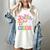 Kinder Boo Crew Kindergarten Teacher Student Halloween Women's Comfort Colors T-Shirt Ivory