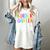 Kindergarten Crew Shirt Kinder Crew Teacher Boy Girl Women's Comfort Colors T-Shirt Ivory
