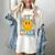 Let's Learn Today Smile Face Back To School For Teacher Kids Women's Comfort Colors T-Shirt Ivory