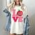 Love Kindergarten Cute Apple School Teacher Women's Comfort Colors T-Shirt Ivory Love Kindergarten Cute Apple School Teacher Women's Comfort Colors T-Shirt Ivory