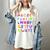 Monster ABC Cute Alphabet Halloween Teacher Costume Kids Women's Comfort Colors T-Shirt Ivory Monster ABC Cute Alphabet Halloween Teacher Costume Kids Women's Comfort Colors T-Shirt Ivory