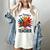 One Thankful Teacher Thanksgiving TurkeyCute Pencil Women's Comfort Colors T-Shirt Ivory One Thankful Teacher Thanksgiving TurkeyCute Pencil Women's Comfort Colors T-Shirt Ivory