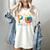 P Is For Preschool Tie Dye Back To School Teacher Men Women Girls Kids Women's Comfort Colors T-Shirt Ivory P Is For Preschool Tie Dye Back To School Teacher Men Women Girls Kids Women's Comfort Colors T-Shirt Ivory