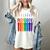Rainbow Roygbiv Kids Artist Costume Art Teacher Women's Comfort Colors T-Shirt Ivory Rainbow Roygbiv Kids Artist Costume Art Teacher Women's Comfort Colors T-Shirt Ivory