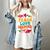 Retro Teach Love Inspire Back To School Teachers Women's Comfort Colors T-Shirt Ivory Retro Teach Love Inspire Back To School Teachers Women's Comfort Colors T-Shirt Ivory