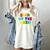 Star Of The Week Cheerful Recognition Student Teachers Class Men Women Kids Women's Comfort Colors T-Shirt Ivory