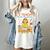 I Teach In My Pajamas Crayon Home School Teacher PJs Women's Comfort Colors T-Shirt Ivory