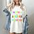 Teacher Besties Because Going Crazy Alone Is Not Fun Women's Comfort Colors T-Shirt Ivory Teacher Besties Because Going Crazy Alone Is Not Fun Women's Comfort Colors T-Shirt Ivory