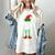 The Teacher Elf Family Matching Group Idea Christmas Women's Comfort Colors T-Shirt Ivory