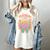 Teacher Teachers Love Brains Halloween Men Women Women's Comfort Colors T-Shirt Ivory