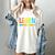 Teacher Y'All Gonna Learn Today First Day Of School Women's Comfort Colors T-Shirt Ivory Teacher Y'All Gonna Learn Today First Day Of School Women's Comfort Colors T-Shirt Ivory