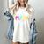 Team Fifth Grade Teacher Back To School 5th Grade Squad Kids Women's Comfort Colors T-Shirt Ivory