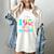 Tie Dye Happy 100th Day Of School Teacher Student 100 Days Women's Comfort Colors T-Shirt Ivory Tie Dye Happy 100th Day Of School Teacher Student 100 Days Women's Comfort Colors T-Shirt Ivory