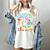 Tie Dye Teaching Social Studies Is My Jam Sunglasses Teacher Women's Comfort Colors T-Shirt Ivory Tie Dye Teaching Social Studies Is My Jam Sunglasses Teacher Women's Comfort Colors T-Shirt Ivory