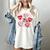 Valentine You Are Loved Worthy Enough Candy Heart Teacher For Men Women Girls Kids Women's Comfort Colors T-Shirt Ivory
