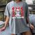 100 Days Smarter 101st Day School Dalmatian Dog Teacher Kids Women's Comfort Colors T-Shirt Gray