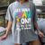 100th Day Of School Get Your Cray On Teacher Women's Comfort Colors T-Shirt Gray