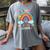100th Day Of School Rainbow Happy 100 Days Smarter Teacher Women's Comfort Colors T-Shirt Gray 100th Day Of School Rainbow Happy 100 Days Smarter Teacher Women's Comfort Colors T-Shirt Gray