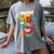 100th Day Of School Teachers Kids Child Happy 100 Days Women's Comfort Colors T-Shirt Gray
