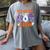 1st Grade Boo Crew First Grade Teacher Kids Happy Halloween Women's Comfort Colors T-Shirt Gray