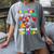 2nd Grade Is Out Of This World Space Rocket Planets Teacher Women's Comfort Colors T-Shirt Gray