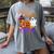 4th Grade Boo Crew Teacher Student Halloween Costume Women's Comfort Colors T-Shirt Gray