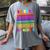 50 Days Of School Hearts Teacher Happy 50th Day Of School Women's Comfort Colors T-Shirt Gray