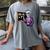 67 Math Teacher Meme Brainrot Six Seven Halloween Equation Women's Comfort Colors T-Shirt Gray