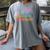 7th Grade Crew The Real Celebrities Of The Hallway Teacher Women's Comfort Colors T-Shirt Gray
