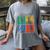 Abbott Elementary Colorful Pop Art Teachers TV Show Women's Comfort Colors T-Shirt Gray Abbott Elementary Colorful Pop Art Teachers TV Show Women's Comfort Colors T-Shirt Gray