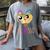 Abstract Cat Art Picatsso Shirt For Art Teachers Women's Comfort Colors T-Shirt Gray Abstract Cat Art Picatsso Shirt For Art Teachers Women's Comfort Colors T-Shirt Gray