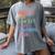 Admit It You Low Key Love Learning Bruh Teachers Women Women's Comfort Colors T-Shirt Gray