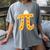 Apple Pi Pie Pun Math Teacher Pi Day 2020 Women's Comfort Colors T-Shirt Gray