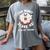Art Teacher Halloween Donut Lover Costume Kawaii Monster Women's Comfort Colors T-Shirt Gray