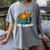 Art Teacher Pumpkin Halloween Night Men Women Women's Comfort Colors T-Shirt Gray Art Teacher Pumpkin Halloween Night Men Women Women's Comfort Colors T-Shirt Gray